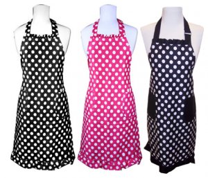 Polka dots apron