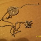 Silver Dove Necklace