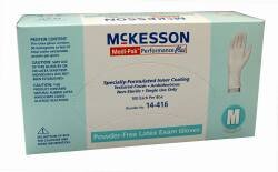 Exam Glove Medi-Pak&acirc;�&cent; Performance Plus NonSterile PowderFree Latex Textured Ivory