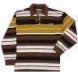 NEW Men's XL AKADEMIKS Long Sleeve POLO Rugby JERSEY LS