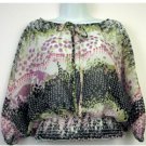 A  Belle Du Jour printed elbow sleeve blouse