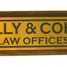 Wall Door Office Name Plate Plaque Custom Wood