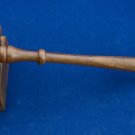 Gavel & Sound Block New Walnut Judge Auctioneer Gift