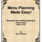 Menu Planning Made Easy