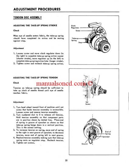 Singer 416 and 418 Stylist Sewing Machine Service And Repair Manual