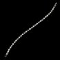 Bridal Jewelry Bracelet Elegant Pearl & Rhinestone 1R  BR00301