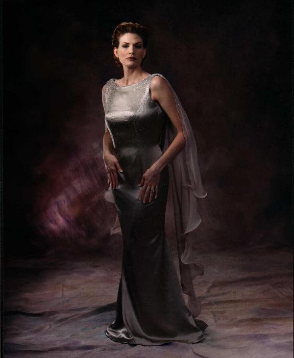 Darius Cordell Style #2002 - Silk Evening Gowns, Designer Evening Dresses