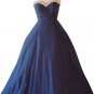 Darius Cordell Style #2026 - Blue Strapless Ball Gowns