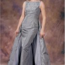 Darius Cordell Style #2097 - Platinum Silver Designer Ball Gowns