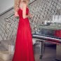 x #LE-11 Red Evening Dresses, Spaghetti Strap Formal Dresses