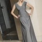 x #L02 Silver Mother of The Bride Evening Dresses