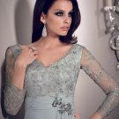 x #L66 Platinum Long Sleeve Mother of Bride Gowns