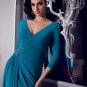 x #L70 Long 3/4 Sleeve Mother of Bride Evening Dresses