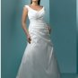 x #B2054 Satin Plus Size Bridal Gowns