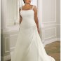 x #B2024 - Plus Size Bridal Gowns w Straps