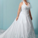 x - Halter Style Wedding Dresses for Plus Size Brides