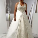 x - Plus Size Lace Bridal Gowns for Larger Women