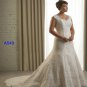 x - #AS49 Plus Size Beach Wedding Dresses