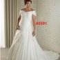 x - #AS591 Plus Size Modest Wedding Dresses