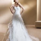 #BDW-003 x | Wedding Gowns with Ruffles, Custom Bridal Gowns