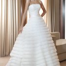 #BDW-051 x Layered Bridal Gowns, Tiered Wedding Gowns