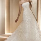 #BDW-059 x | Silk Organza Bridal Gowns with Ruffles