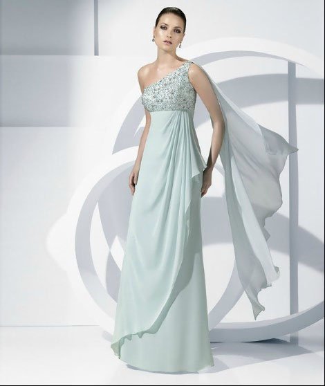 #DW26 x | Empire Waist Special Occasion Dresses - Light Blue Ball Gowns