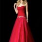 Darius Cordell Red Evening Dresses, Strapless Ball Gowns