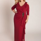 Darius Cordell Long Sleeve Special Occasion Dresses for Plus Size Women