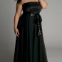 Darius Cordell Strapless Plus Size Evening Dresses for larger women