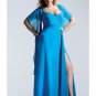 Darius Cordell Plus Size Evening Dresses with shawl