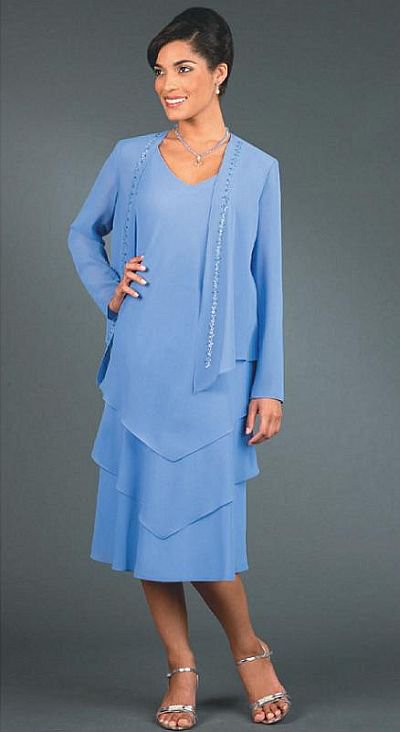 Style 2013-M46 - 2 pc Plus Size Mother of Bride Dresses