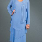 Style 2013-M46 - 2 pc Plus Size Mother of Bride Dresses