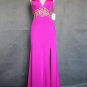 Darius Cordell Halter Evening Dresses, Pink Pageant Gowns