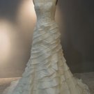 Darius Cordell Ivory Wedding Dresses, Tiered Bridal Gowns