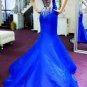 Darius Cordell Blue Pageant Dresses, Custom Pageant Gowns