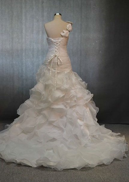 Darius Cordell Kd Nov030 One Shoulder Bridal Gowns Custom Wedding Dresses 3687