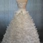 Darius Cordell #kd-nov033 - Ruffle Train Wedding Dresses, Layered skirt Bridal Gowns