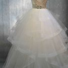 Darius Cordell #nov043 - Organza Wedding Dresses, Tiered Tulle Bridal Gowns