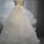 Darius Cordell #nov043 - Organza Wedding Dresses, Tiered Tulle Bridal Gowns