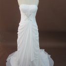 Darius Cordell #LW1185 Chiffon Wedding Dresses, Strapless Bridal Gowns