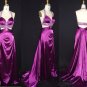 #MH1008 x - Halter Style Prom Dresses, Purple Evening Gowns