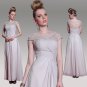 #F30986 - Cap Sleeve Mother of Bride Evening Gown - x Fashion Ltd