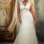 #3131 - Empire Waist Plus Size Wedding Gowns
