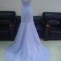 #LE1084 Light Purple Evening Dresses, Pastel Chiffon Formal Gowns