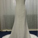 #leaLW1228 Lace Wedding Gowns with Wide Shoulder Straps