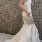 #Zia - Strapless Embroidered Wedding Dress
