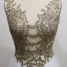 Style #15174 Gold and White Wedding Dresses | Darius cordell