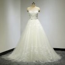Darius Cordell | Embroidered Bridal Gowns with Illusion neckline