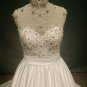 Sleeveless a-line wedding gown with Bling from Darius Customs